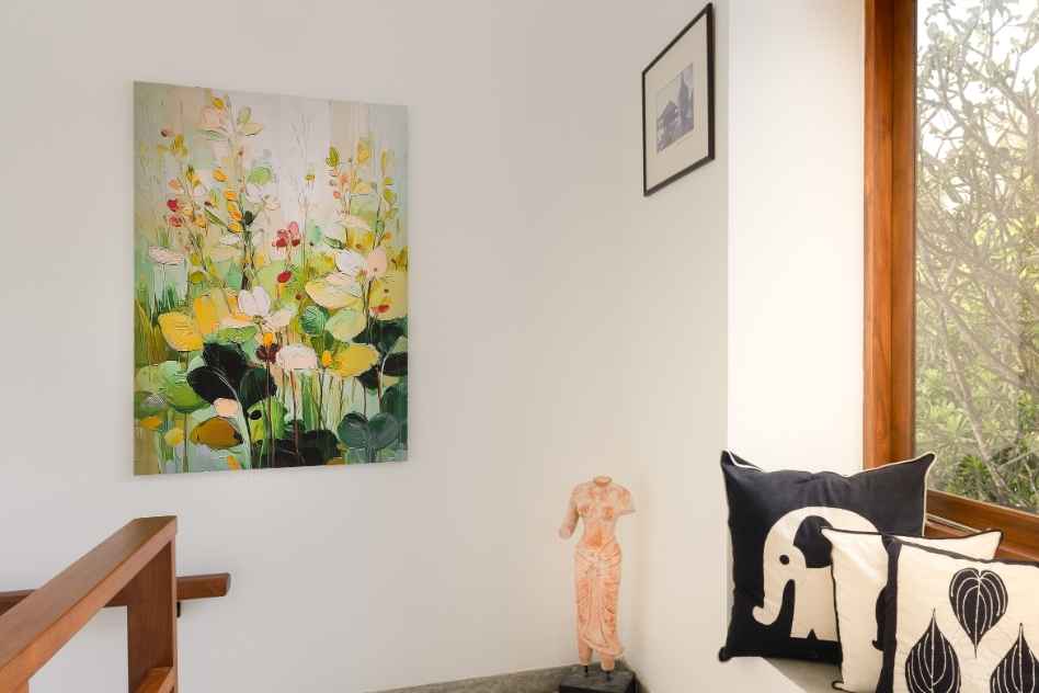 Interior view at Villa Tanderra Tangalle Sri Lanka