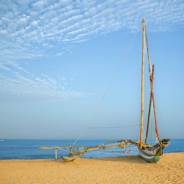 Visit beautiful Kalametiya beach closed to Villa Tanderra Tangalle Sri Lanka